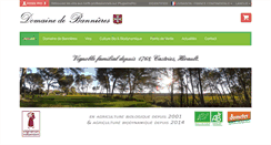 Desktop Screenshot of domaine-de-bannieres.com